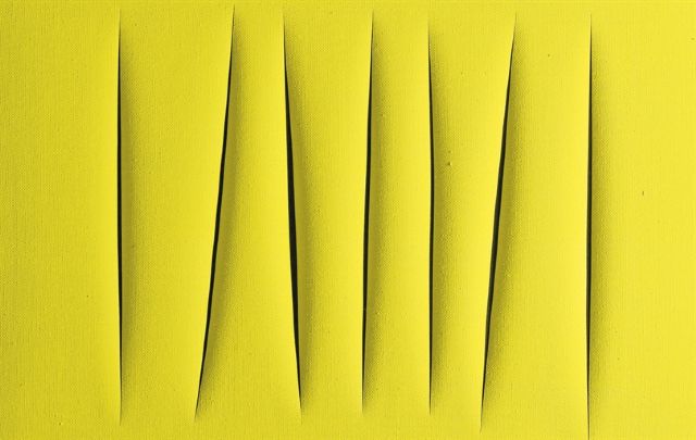 lucio fontana arte moderna anni 50